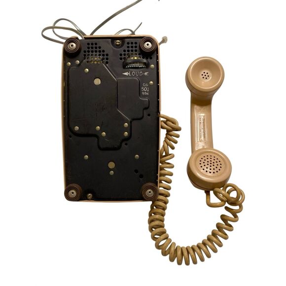 Stromberg Carlson Beige Rotary Dial Landline Telephone Vintage SC63 USA Phone - Picture 5 of 14